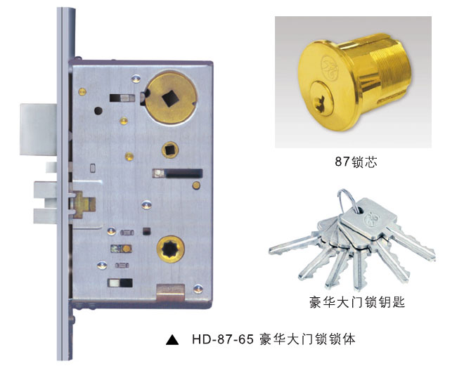 HD-87-65豪華大門鎖鎖體